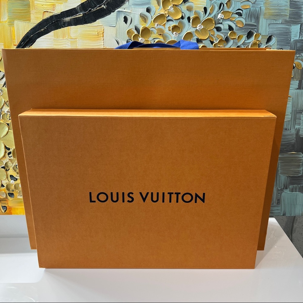 Louis Vuitton Large Box and Gift Bag Set